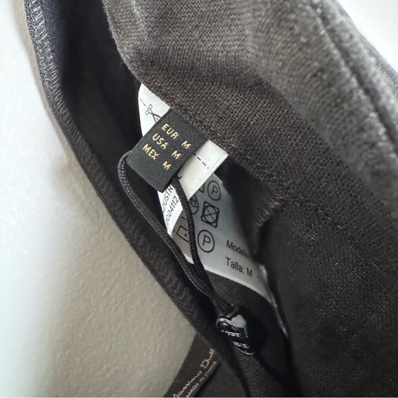 Massimo Dutti Charcoal A-Line Skirt - Picture 6 of 7